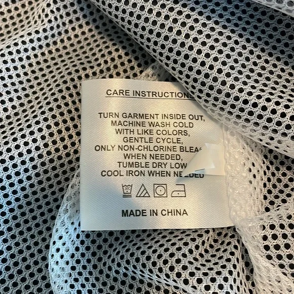 NWT Women's Raincoat - Navy and White - Size 1X - Picture 5 of 7